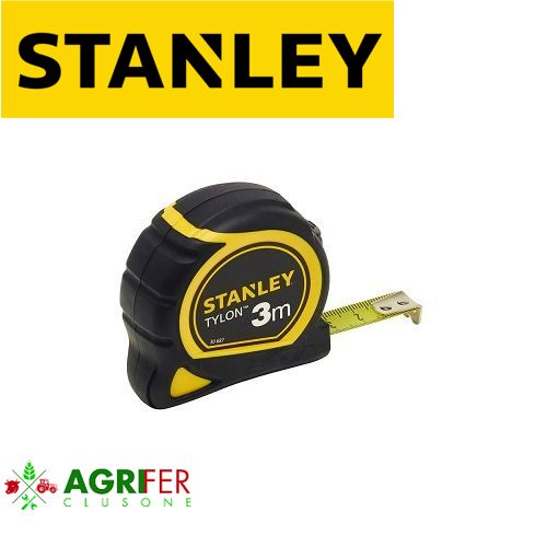 STANLEY FLESSIMETRO DA 3 METRI CASSA IN ABS ANTIURTO