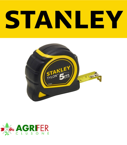 STANLEY FLESSIMETRO DA 5 METRI CASSA IN ABS ANTIURTO