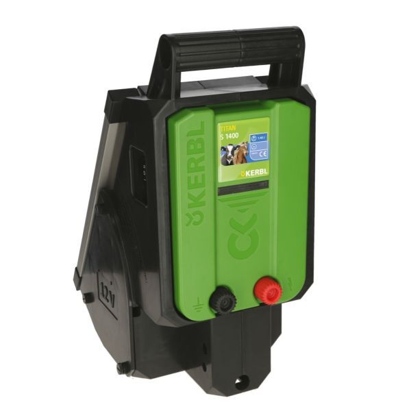 ELETTRIFICATORE SOLARE PER RECINTO ELETTRICO TITAN SOLAR S400 0,40J COMPLETO BATTERIA AGM 4 AH