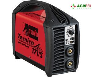 SALDATRICE INVERT MMA E TIG TELWIN TECNICA 171/S 230V IN VALIGETTA