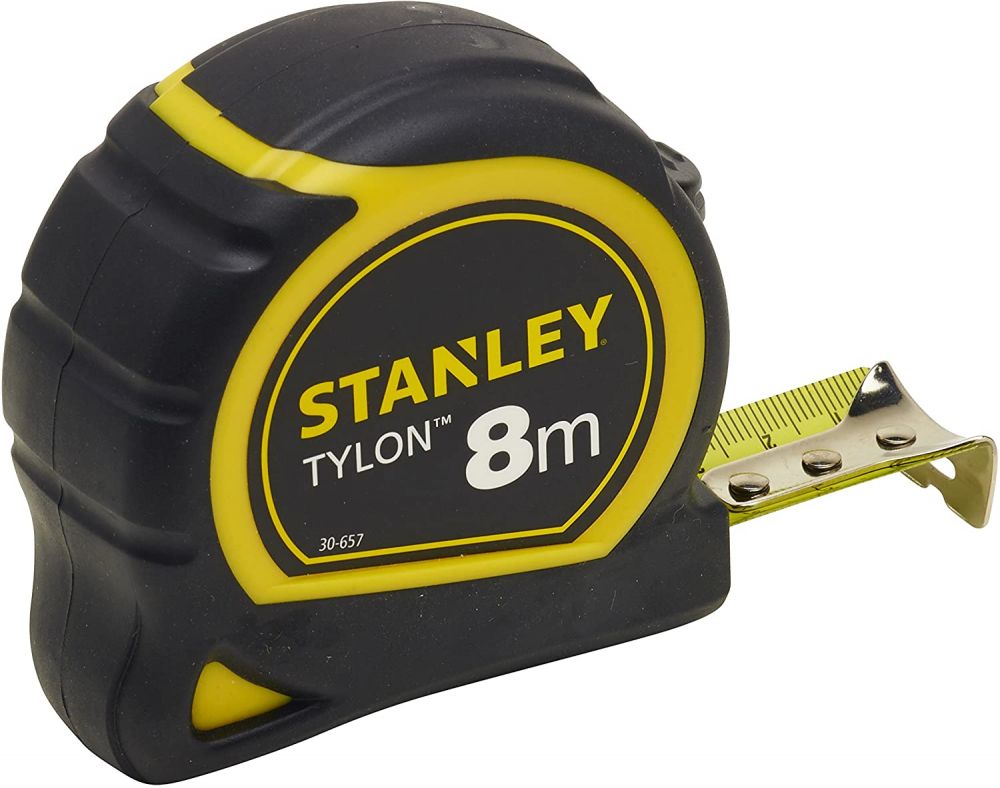 STANLEY FLESSIMETRO DA 8 METRI CASSA IN ABS ANTIURTO